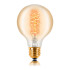 Ретро лампа накаливания G80 F5 40Вт Е27, золотистая Sun Lumen 051-989A