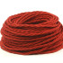 Ретро кабель витой 2x0,75 Красный, Interior Wire ПРВ2075-КРС  (1 метр)