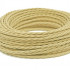 Ретро кабель витой 2x0,75 Слоновая кость, Interior Wire ПРВ2075-СЛК  (1 метр)