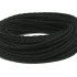 Ретро кабель витой 2x0,75 Черный, Interior Wire ПРВ2075-ЧРН  (1 метр)