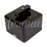 Выключатель фарфоровый 2 кл. (4 положения), черный, ТМ МезонинЪ GE80401-05