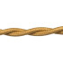 Ретро кабель витой 2x2,5 Золотой, Retrika RP-22503 (1 метр)