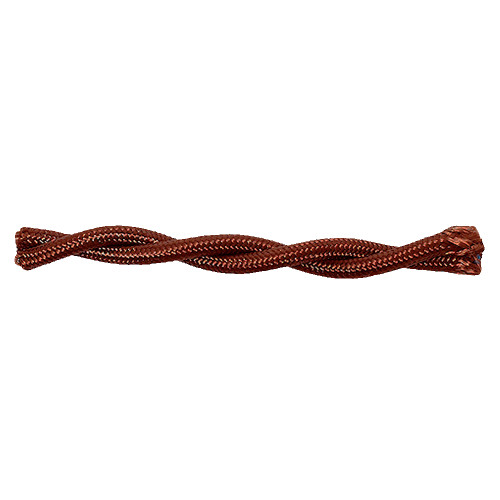 Ретро кабель термостойкий до 120 °С витой 3x1,5 Шоколад, Salvador CHO/L 3x1,5 (1 метр)