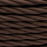 Ретро кабель витой 3x1,5 Коричневый/Матовый, Bironi B1-434-72 (1 метр)
