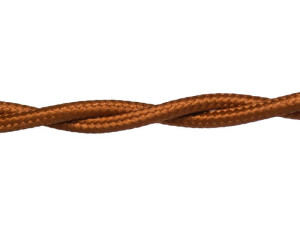 Ретро кабель витой UTP 5e (интернет) Бронзовый, Retrika RPI-00004 (1 метр)