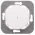 Выключатель кнопочный 1 кл. с подсветкой, Перламутр, серия Прованс, Bylectrica С110-3307
